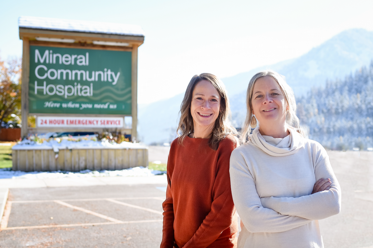 Stacy Conrow-Ververis and Laurel Chambers. 