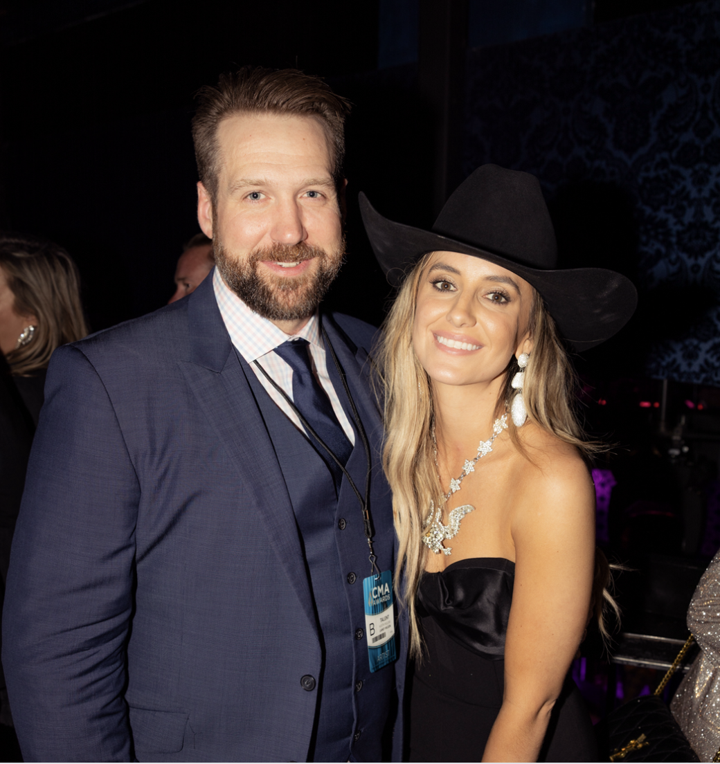 Austin Mullins and Lainey Wilson
