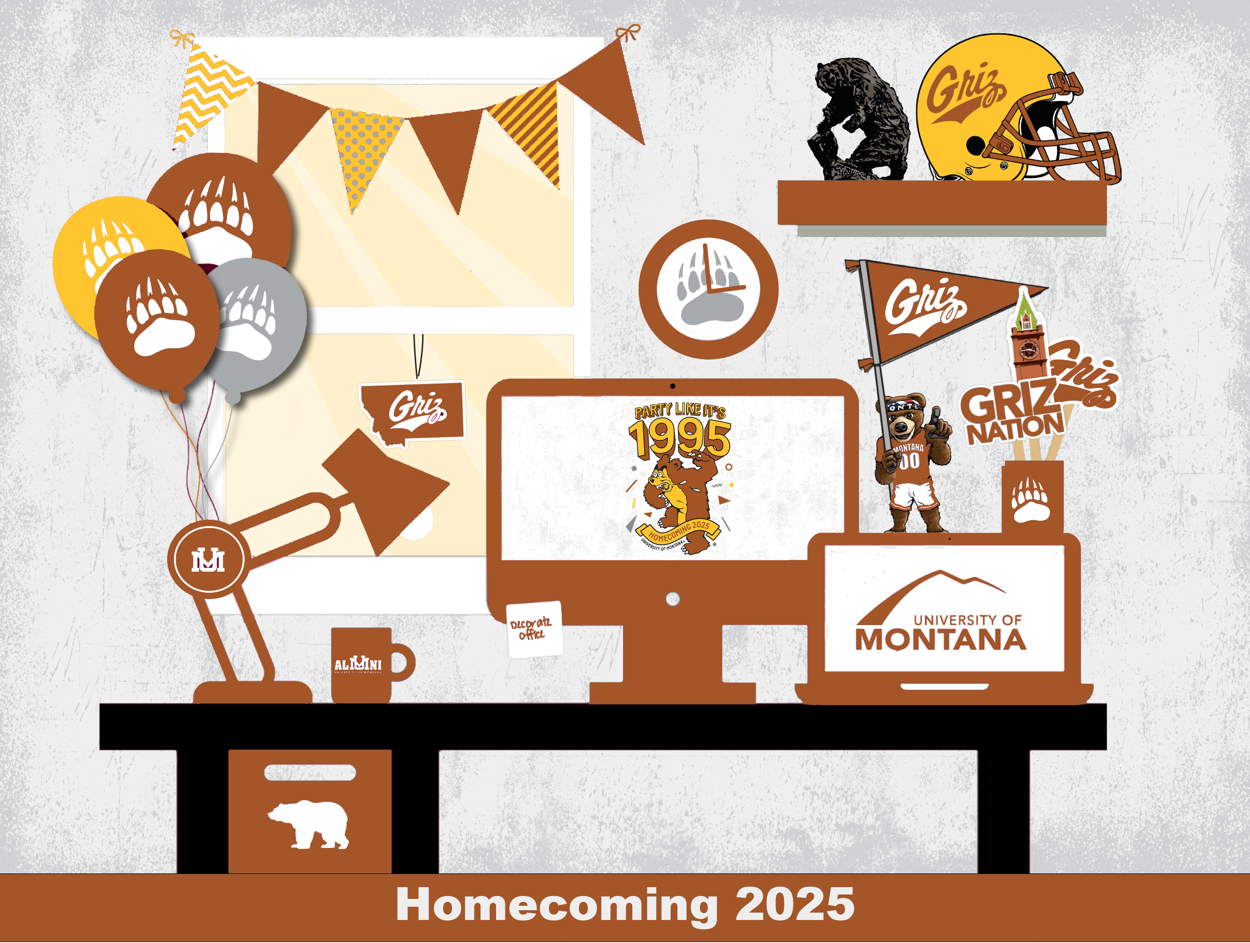 Homecoming Office Decorations