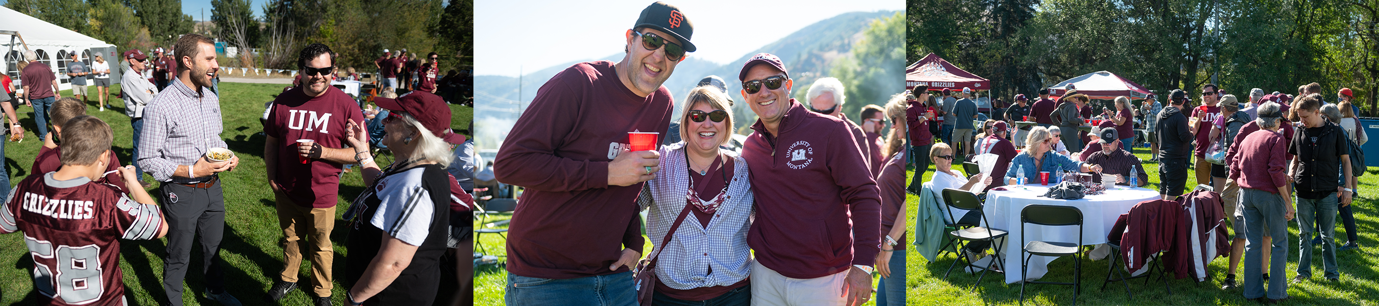 Images from the Alumni Homecoming tailgate